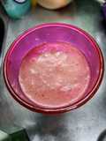 Batido de frutillas  