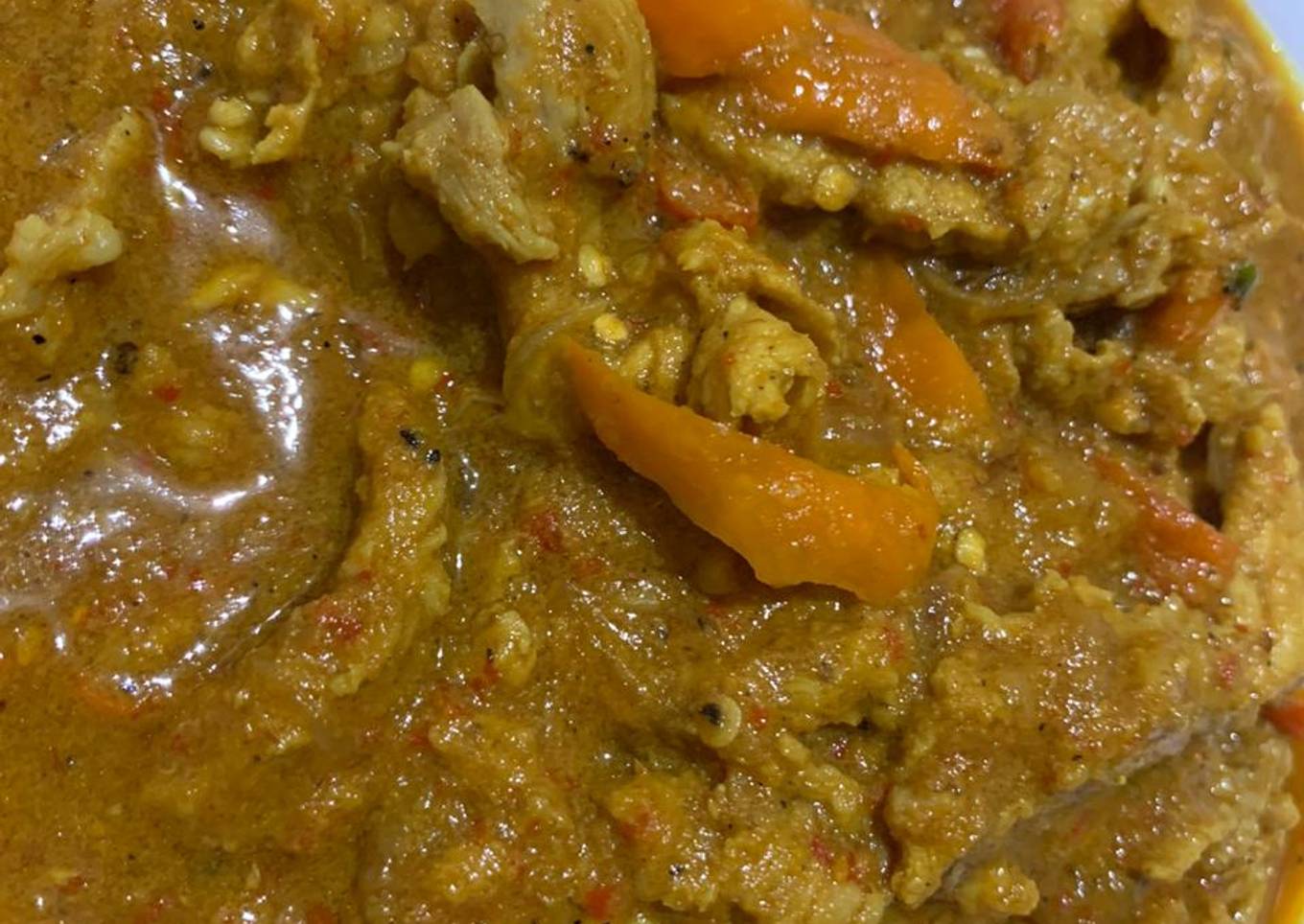Daging babi rica rica