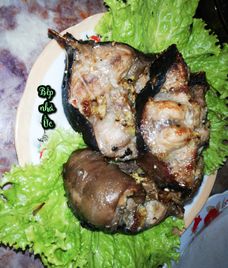 cá nướng xì dầu