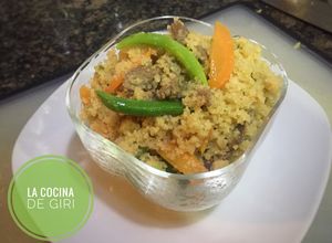 Una foto de Trigo Jadinera & Solomo #lacocinadegiri