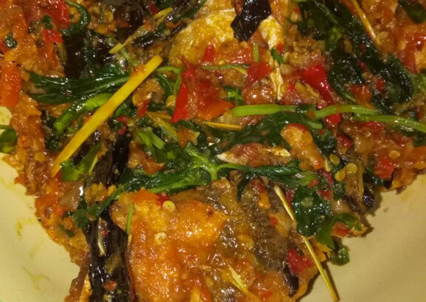 Resep 20. Ikan Bandeng Rica Rica kemangi yang Enak