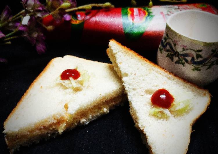 Recipe of Delicious Cucumber Curd Sandwiches