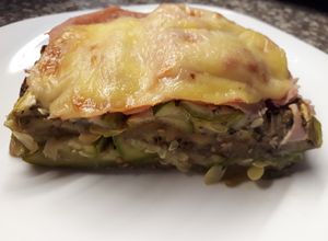 Una foto de Mil hojas de verduras