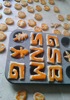 Una foto de Galletas navideñas veganas
