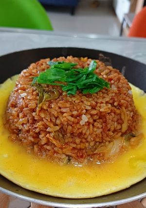 Foto resep Nasi Goreng Kimchi 🇰🇷