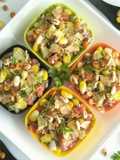 Sweet potato corn chaat