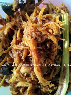 Foto resep Ayam suwir masak kecap simple