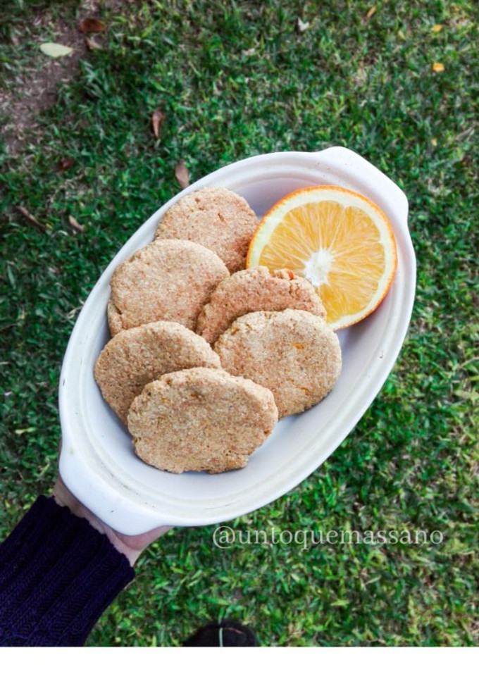 Una foto de Galletitas de naranja