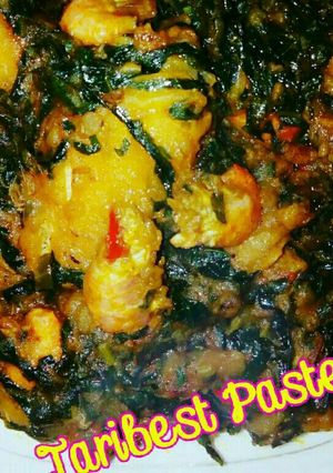 A picture of Yam pottage.