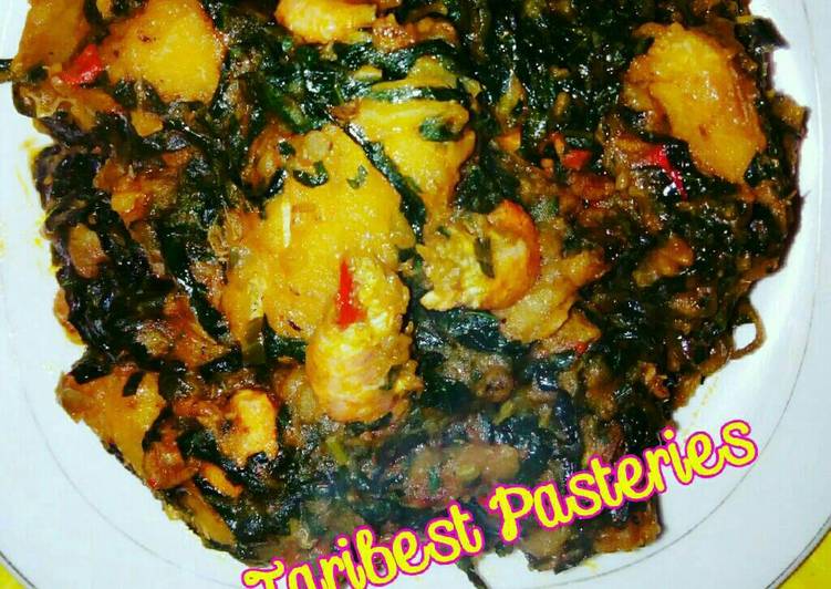 Recipe of Quick Yam pottage