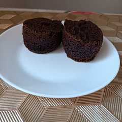 Una foto de Mug cake de chocolate y cerveza negra