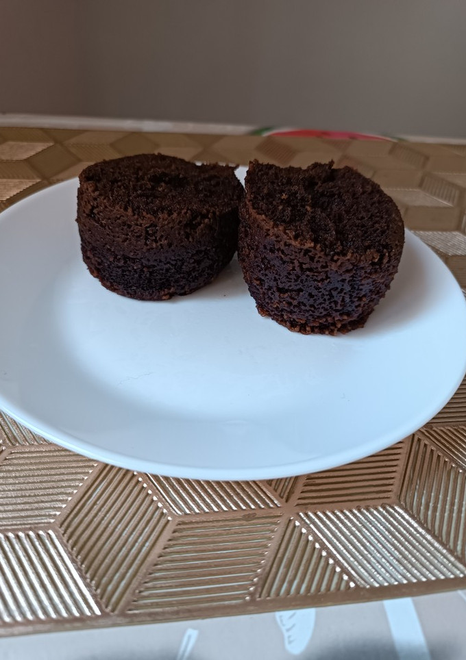 Una foto de Mug cake de chocolate y cerveza negra