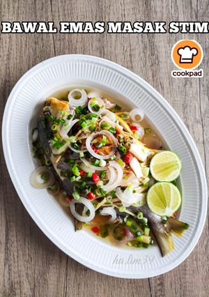 Gambar Bawal Emas Masak Stim