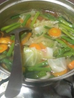 Foto resep Sayur bening dan sambal tomat