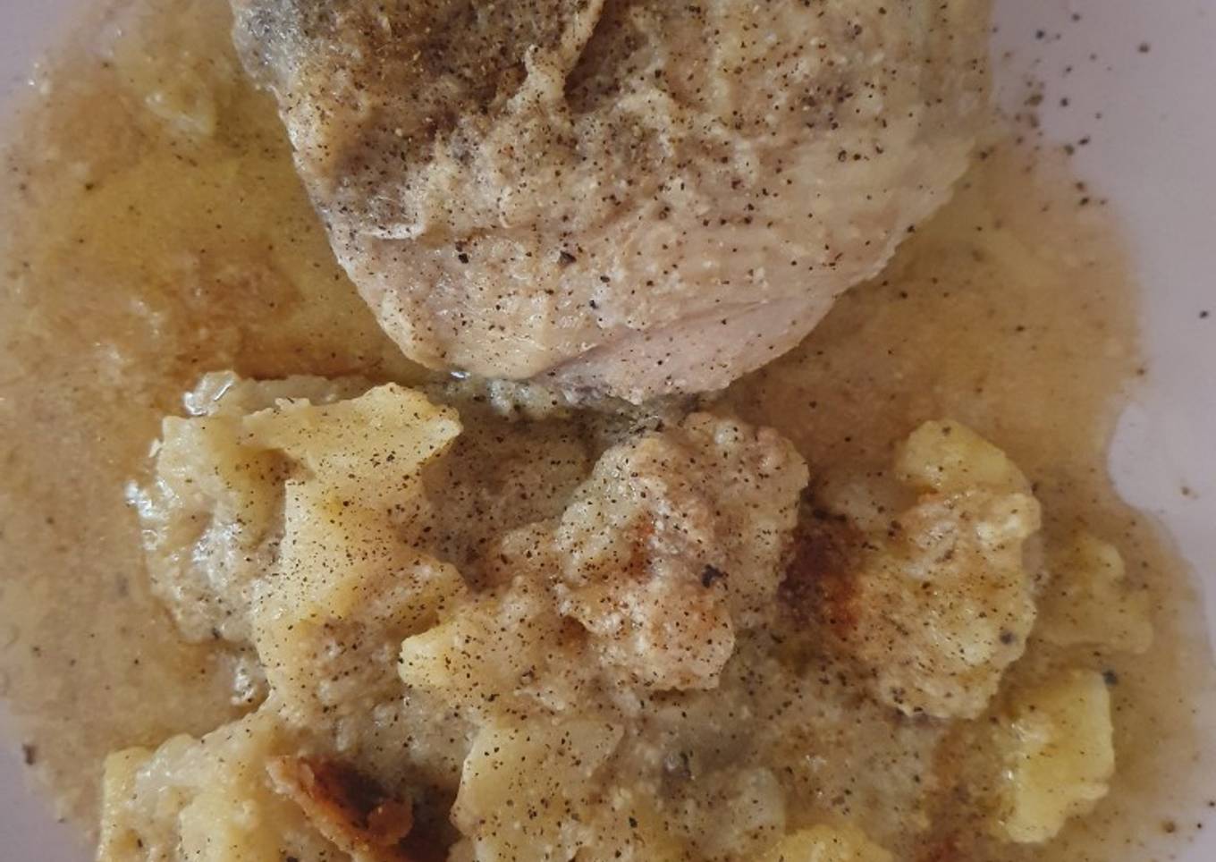 Contramuslos de pollo a los 4 vasos