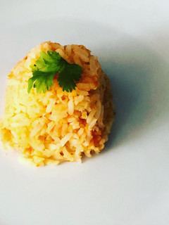 Una foto de Arroz rojo
