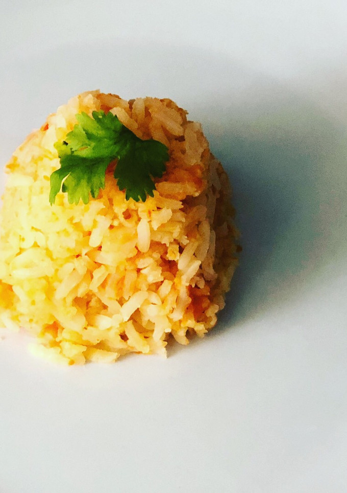 Una foto de Arroz rojo