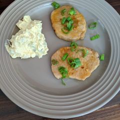 A picture of Pork Chops with Spicy Orange.