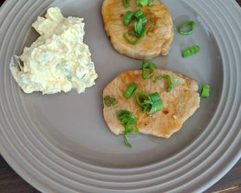 Fresh, Cooking Recipe Pork Chops with Spicy Orange Home Style