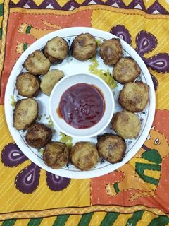 A picture of Poha paneer cutlet.