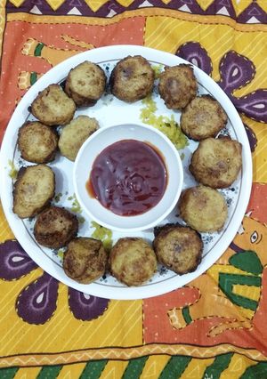 A picture of Poha paneer cutlet.