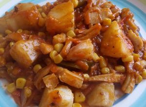 Una foto de Guatitas (callos) de la tía Juani