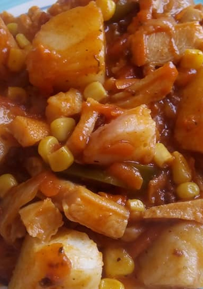 Una foto de Guatitas (callos) de la tía Juani
