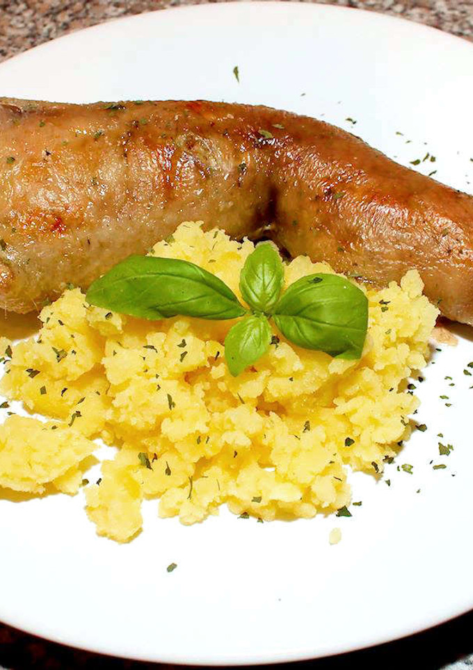 Töltött libanyak recept fotója