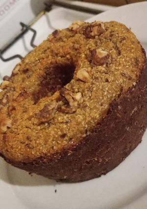 Una foto de Budín de manzanas,🍎 coco y chía (Sin harina, sin azúcar) 👩🏼‍🍳