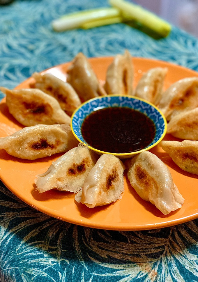 Una foto de Gyozas caseras desde cero