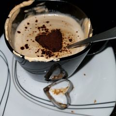 Sugar free dalgona coffee ☕ A picture of Sugar free dalgona coffee ☕.
