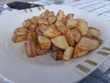Patatas fritas en air fryer