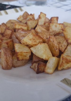 Una foto de Patatas fritas en air fryer