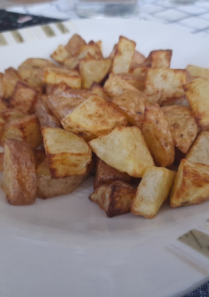 Una foto de Patatas fritas en air fryer