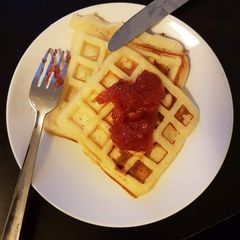 A picture of Vanilla Waffles.