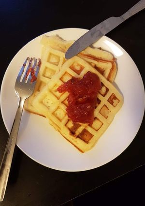 A picture of Vanilla Waffles.