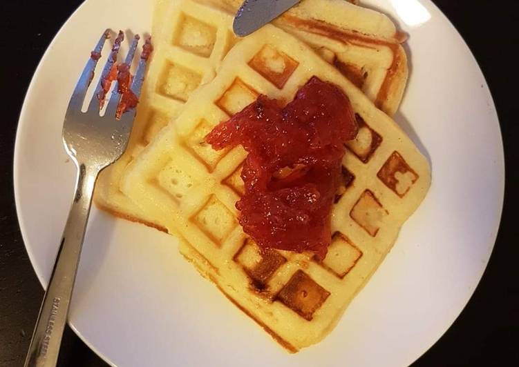 Vanilla Waffles