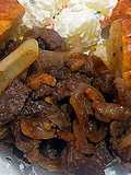 Picanha acebolada