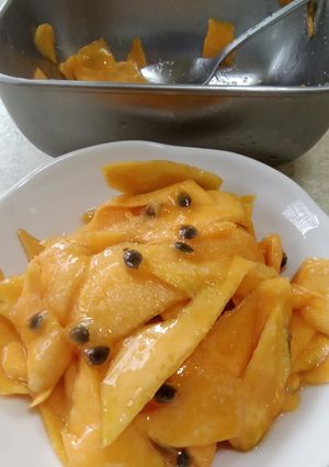 日式醃南瓜片 的食譜成品照片