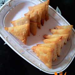 Pastry samosa A picture of Pastry samosa.