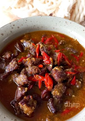 Foto resep Dendeng Balado Basah (lidah Jawa)