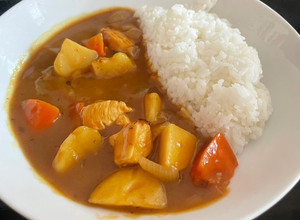 簡單咖喱飯 的食譜成品照片