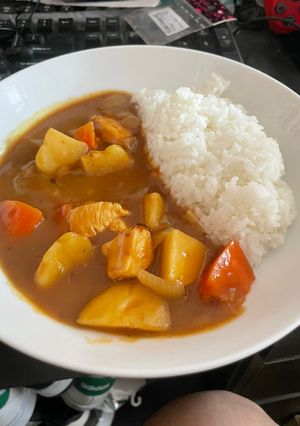 簡單咖喱飯 的食譜成品照片
