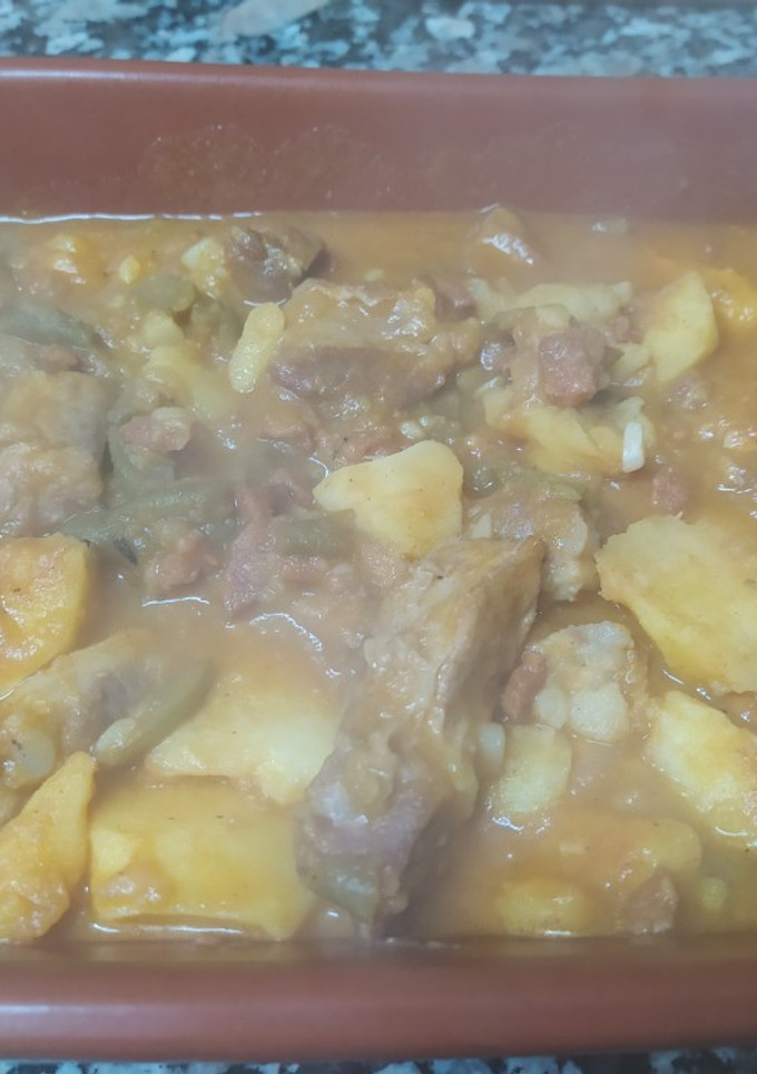 Una foto de Estofado de costillas