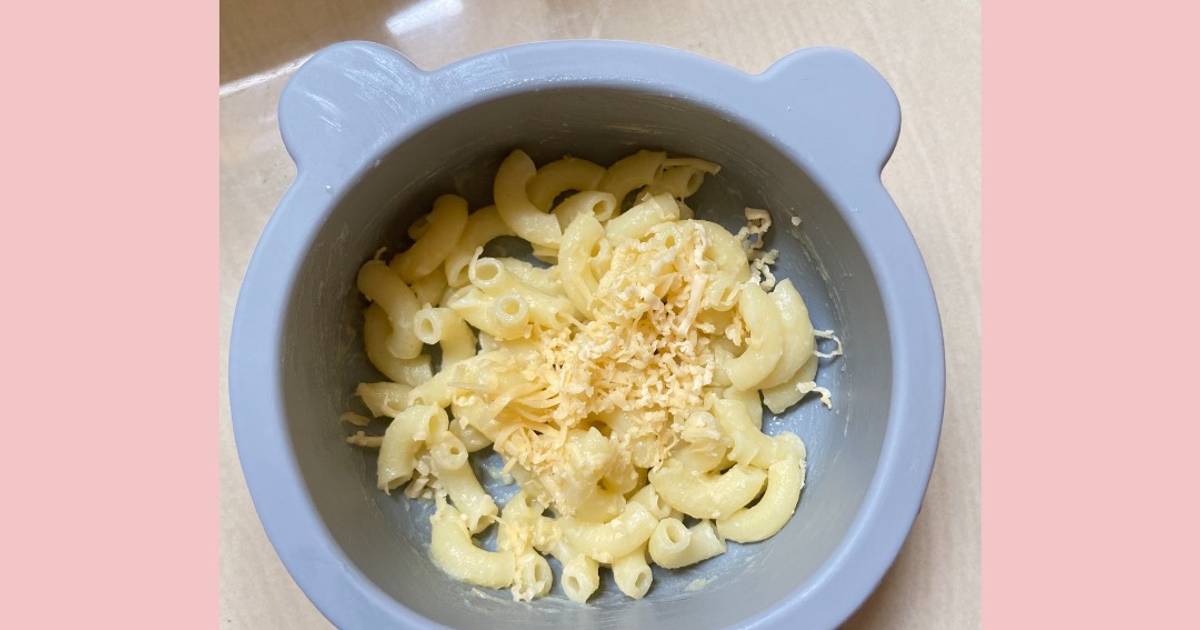 Resep Mac and Cheese Snack MPASI 1 Tahun oleh Ara Darissa Cookpad