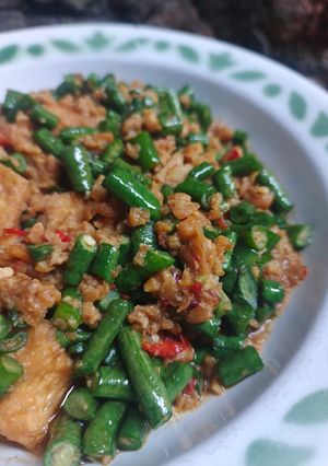 Foto resep Tumis Kacang Panjang Tempe Tahu