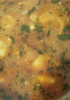 A picture of Shahi paneer.