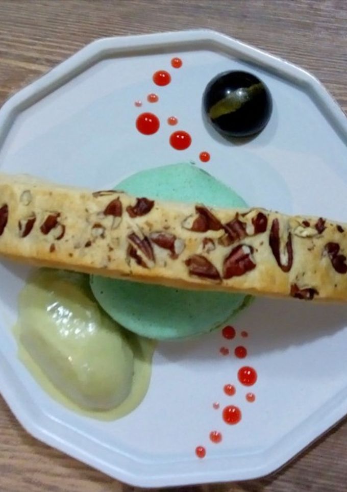 Una foto de Postre Jardín Zen