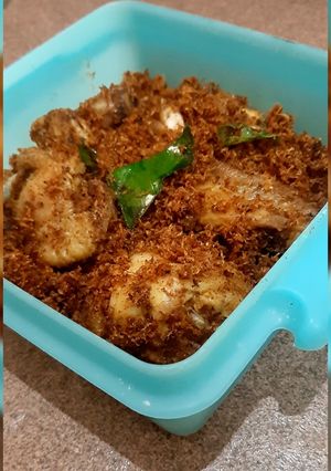 Foto resep Ayam goreng serundeng