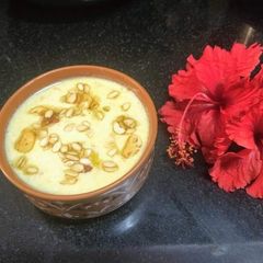 A picture of Cabbage seeds kheer.